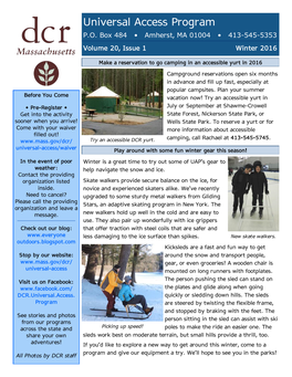 Open PDF File, 878.26 KB, for DCR Access News Winter 2016