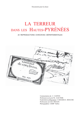 La Terreur Dans Les Hautes-Pyrénées