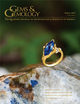 Spring 2015 Gems & Gemology
