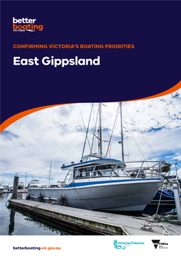 Confirming Boating Priorities in East Gippsland