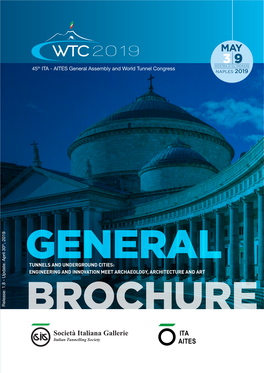 ITA - AITES General Assembly and World Tunnel Congress ITA - AITES General Assembly and World Tunnel Congress NAPLES 2019 , 2019 Th