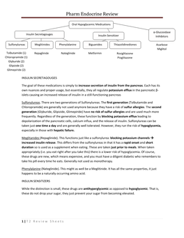 Pharm Endocrine Review