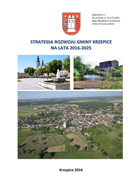 Strategia Rozwoju Gminy Krzepice Na Lata 2016-2025.Pdf