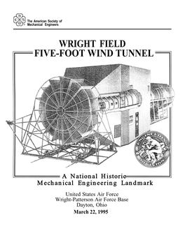 Wright Field Five-Foot Wind Tunnel