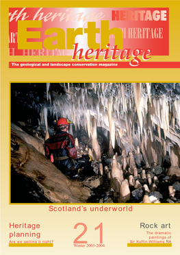 Heritage Planning Rock Art Scotland's Underworld