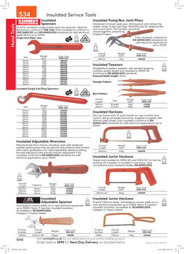 Insulated Serivce Tools Insulated Insulated Pump/Box Joint Pliers Spanners Hardened Chromed Steel Jaws