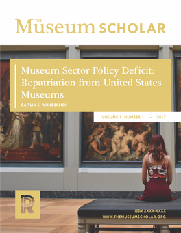 Repatriation from United States Museums