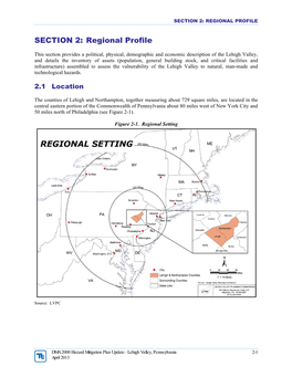 Section 2: Regional Profile