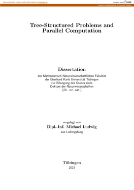 Tree-Structured Problems and Parallel Computation
