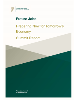 Future Jobs Summit Report