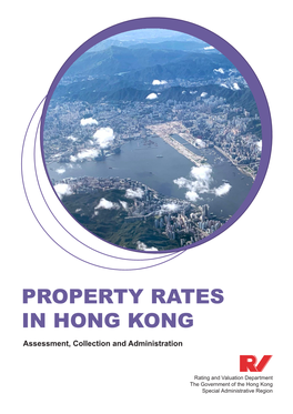 PROPERTY RATES in HONG KONG Assessment, Collection and Administration