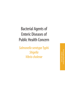 Salmonella Serotype Typhi Shigella Vibrio Cholerae