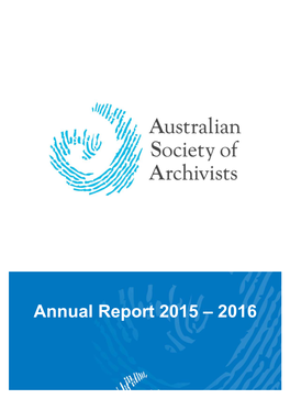 Annual Report 2015 – 2016