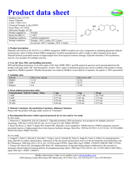 Product Data Sheet