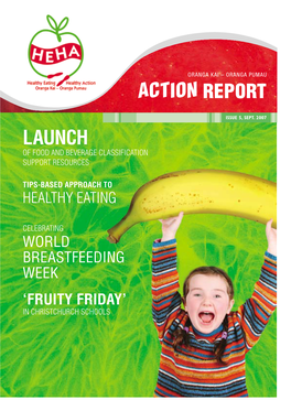 Healthy Eating Healthy Action Newsletter, September 2007, Issue 5