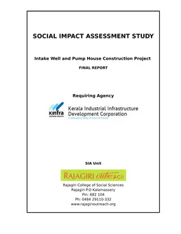 Social Impact Assessment Study