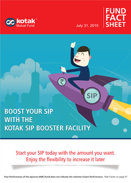 Boost Your Sip with the Kotak Sip Booster Facility