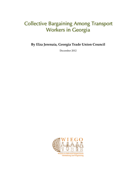 Collective Bargaining Among Transport Workers in Georgia