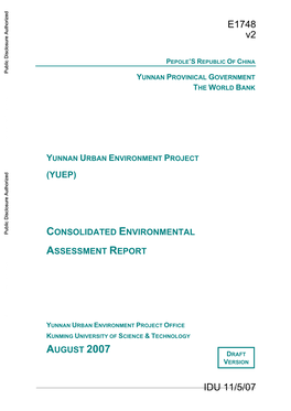 World Bank Document