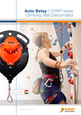 STAR ®-Belay Climbing Wall Descenders