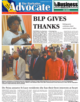 Blp Gives Thanks