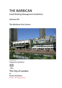 THE BARBICAN Listed Building Management Guidelines