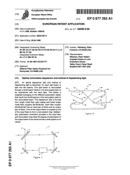 Optical Recirculaton Depolarizer and Method of Depolarizing Light