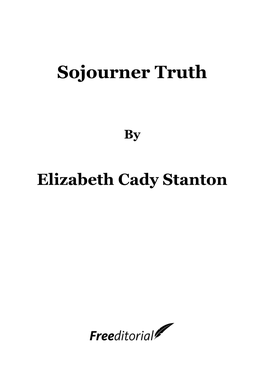 Sojourner Truth