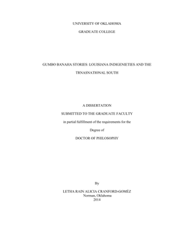 Doctoral Dissertation Template