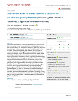 Version 1; Peer Review: 1 Approved, 3 Approved with Reservations]