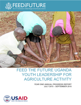 Feed the Future Uganda Youth Leadership for Agriculture Activity