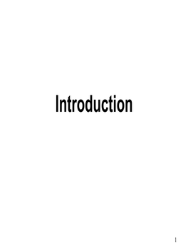 Introduction