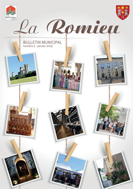 La Romieu Bulletin Municipal N°2 Janvier 2019.Indd