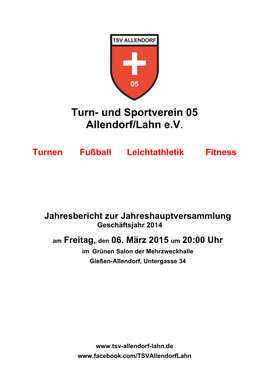 Und Sportverein 05 Allendorf/Lahn Ev