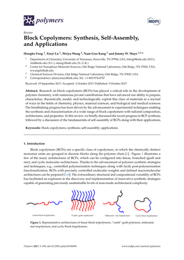 Block Copolymers