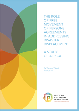 The Role of Free Movement of Persons Agreements in Addressing Disaster Displacement