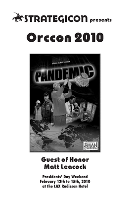 Strategicon Presents Orccon 2010