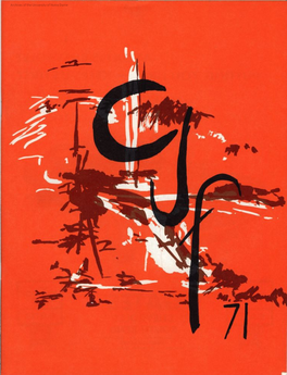 Notre Dame Collegiate Jazz Festival Program, 1971