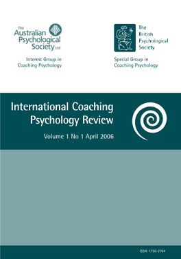 International Coaching Psychology Review