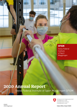 Swiss Federal Institute of Sport Magglingen SFISM – 2020 Annual
