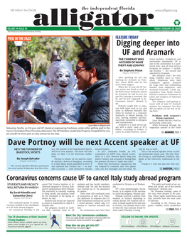 Digging Deeper Into UF and Aramark Dave Portnoy Will Be Next Accent Speaker at UF