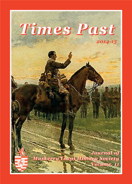 Times Past 2014-15 Cover.Qxp Times Past 2011 05/11/2014 22:52 Page 1