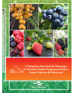 V Simpósio Nacional Do Morango IV Encontro Sobre Pequenas Frutas E Frutas Nativas Do Mercosul Realização