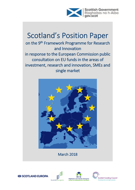 Scotland's Position Paper