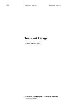 Transport I Norge