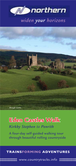 Eden Castles Walk Kirkby Stephen to Penrith a Four-Day Self-Guided Walking Tour Through Beautiful Rolling Countryside