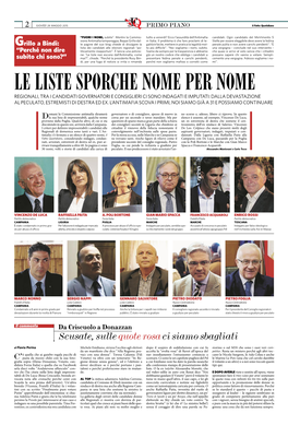 Le Liste Sporche Nome Per Nome