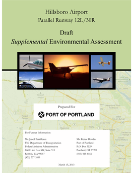 Supplemental Environmental Assessment