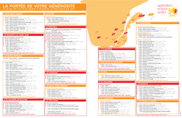 La Portée De Votre Générosité Plus De 150 Octrois Remis À Travers La Province En 2017