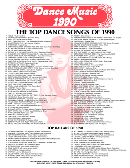 Dance Music 1990.Qxd